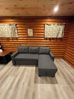 Alquiler Vacacional - Charming log cabin on gravel back road with peace, quiet, all amenities of home