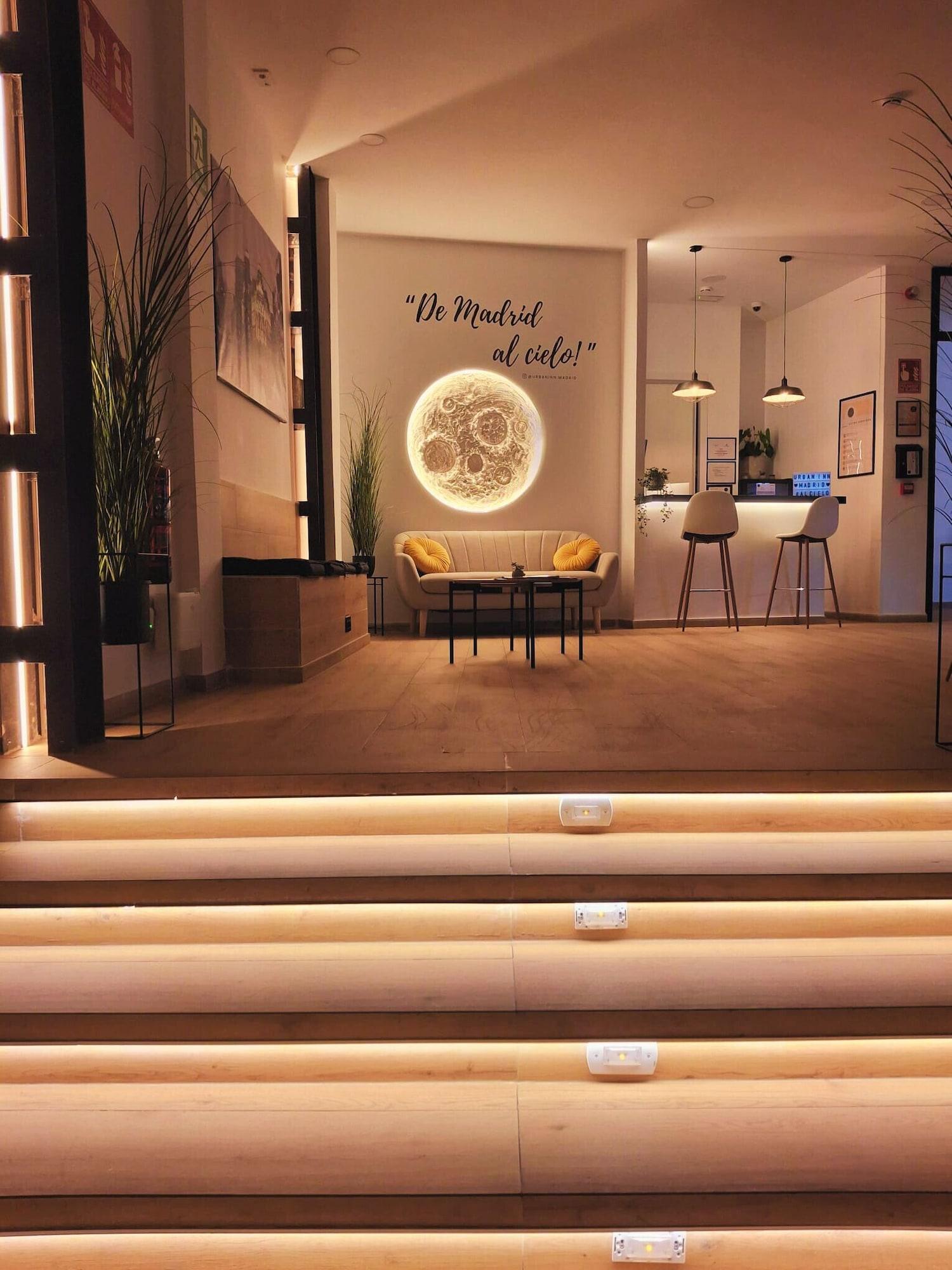 Vista Lobby Urban Inn Madrid