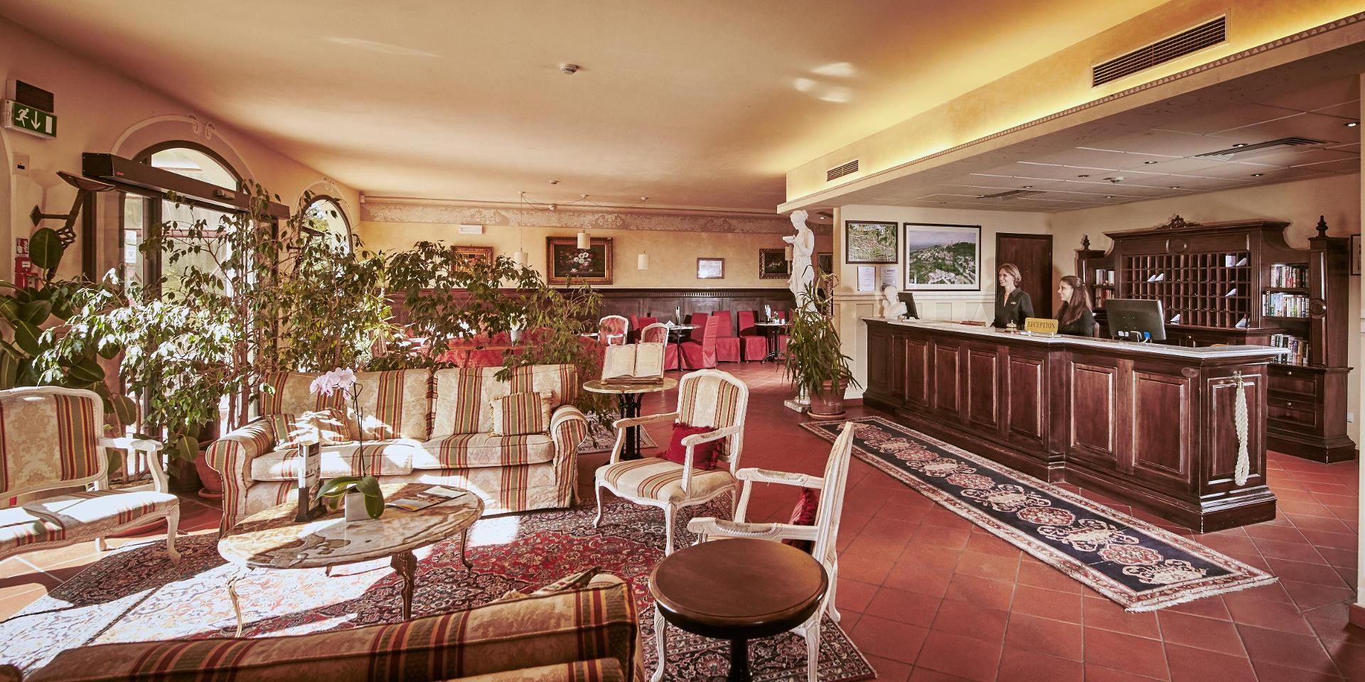 Vista Lobby Park Hotel le Fonti