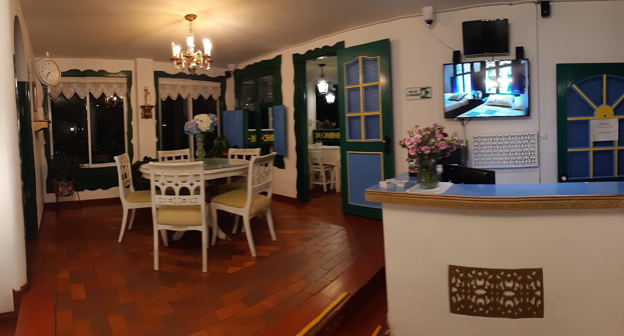Vista Lobby Hotel Posada del Angel