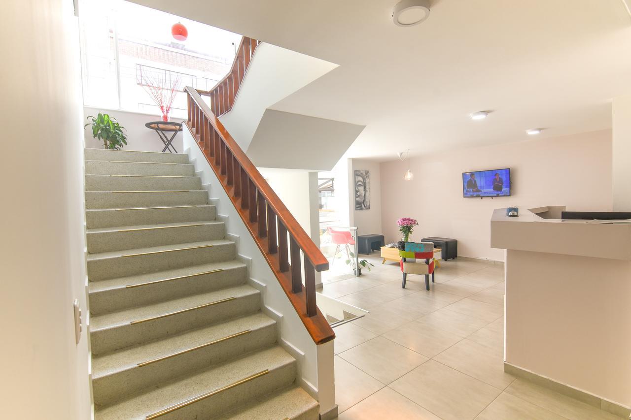 Vista Lobby Terraza Hotel Bogota