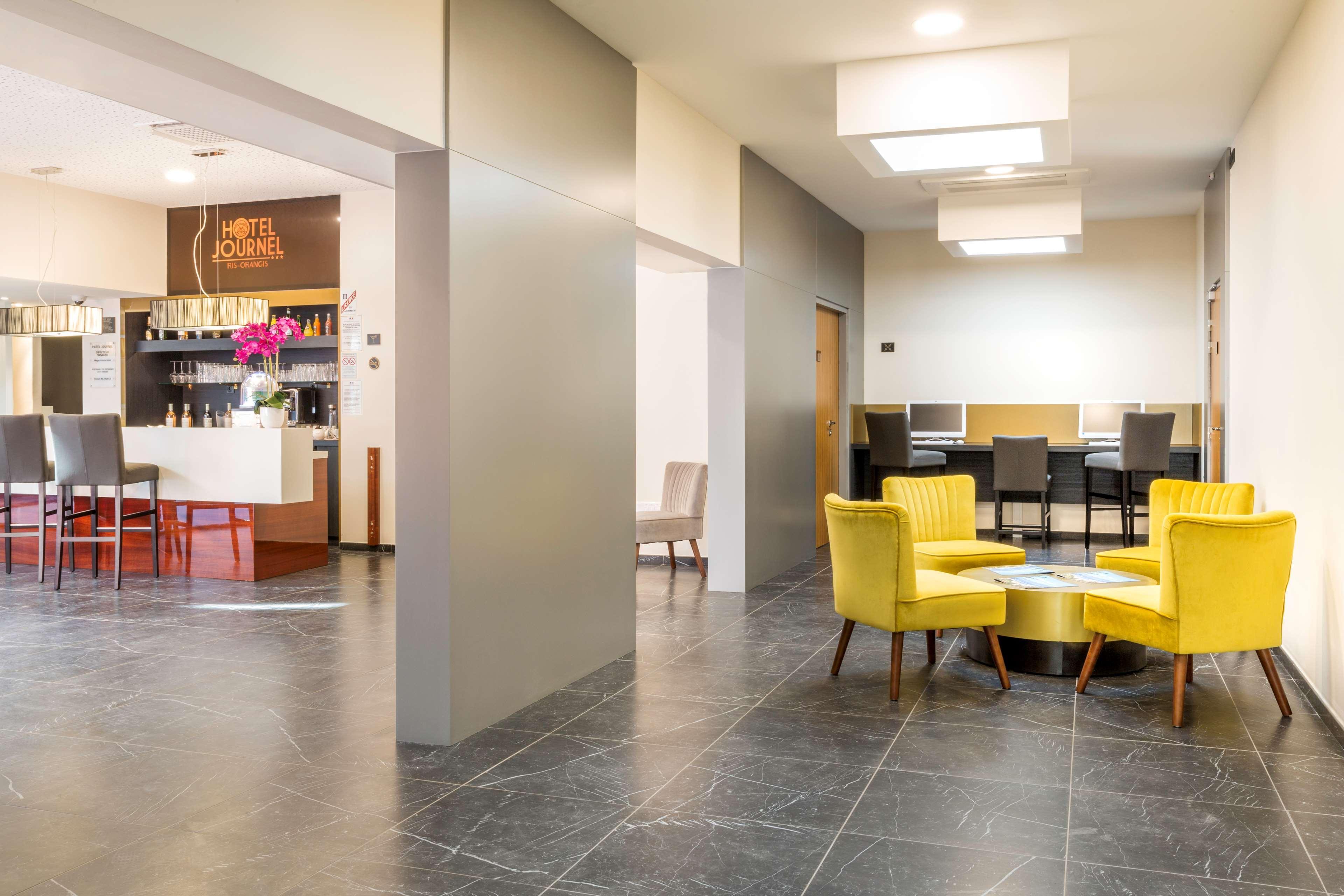 Vista Lobby Best Western Hotel Journel Paris Sud