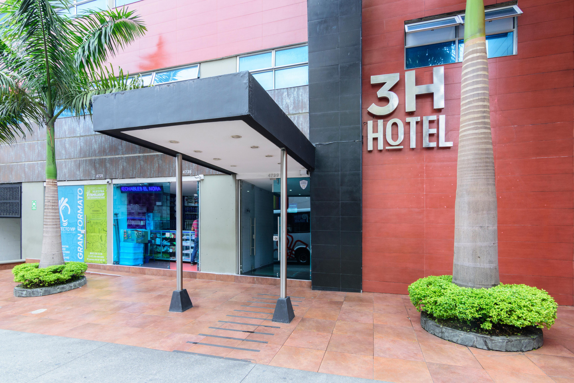 Vista Lobby 3H Hotel Centro Histórico