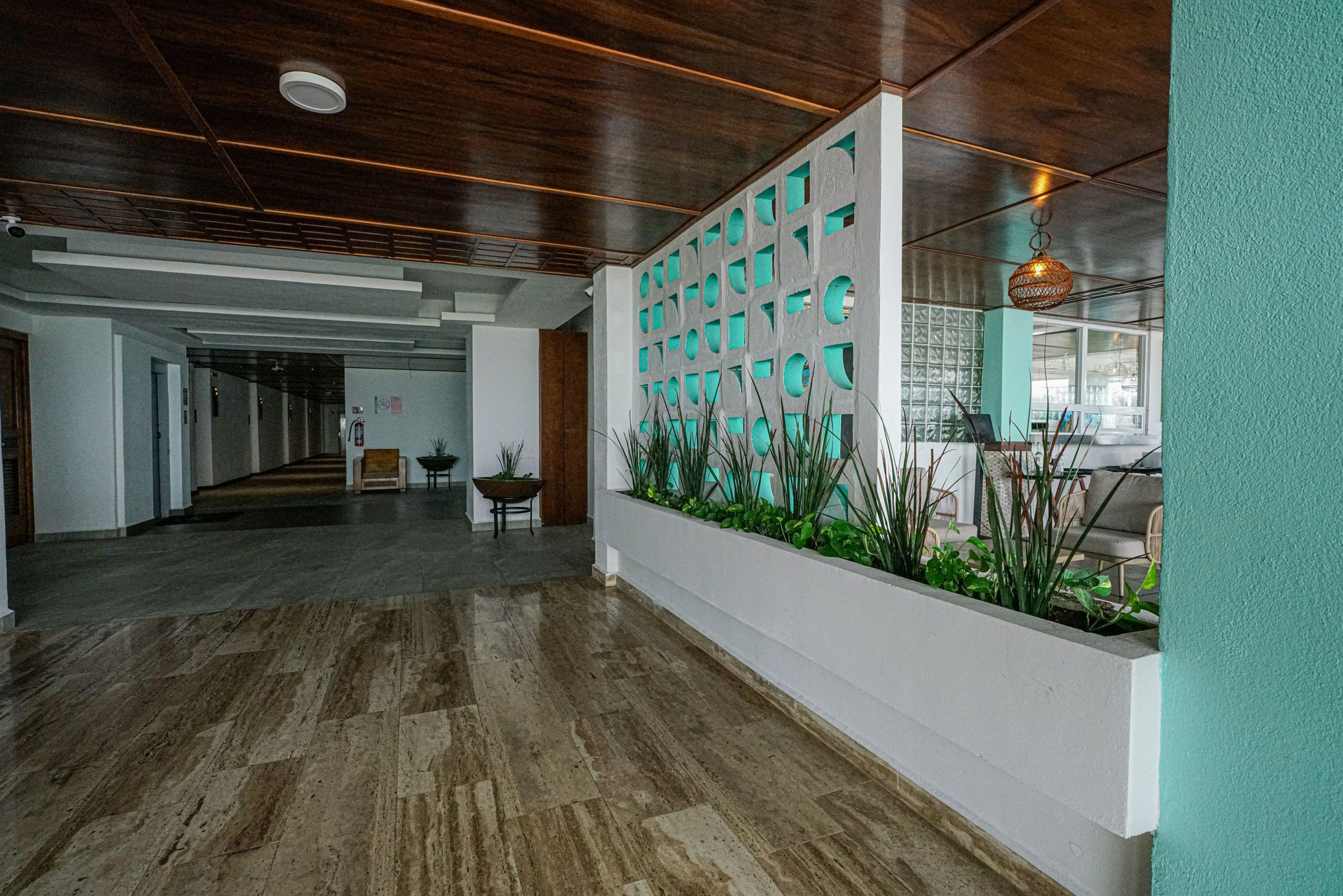 Vista Lobby The Mint Resort Isla Mujeres