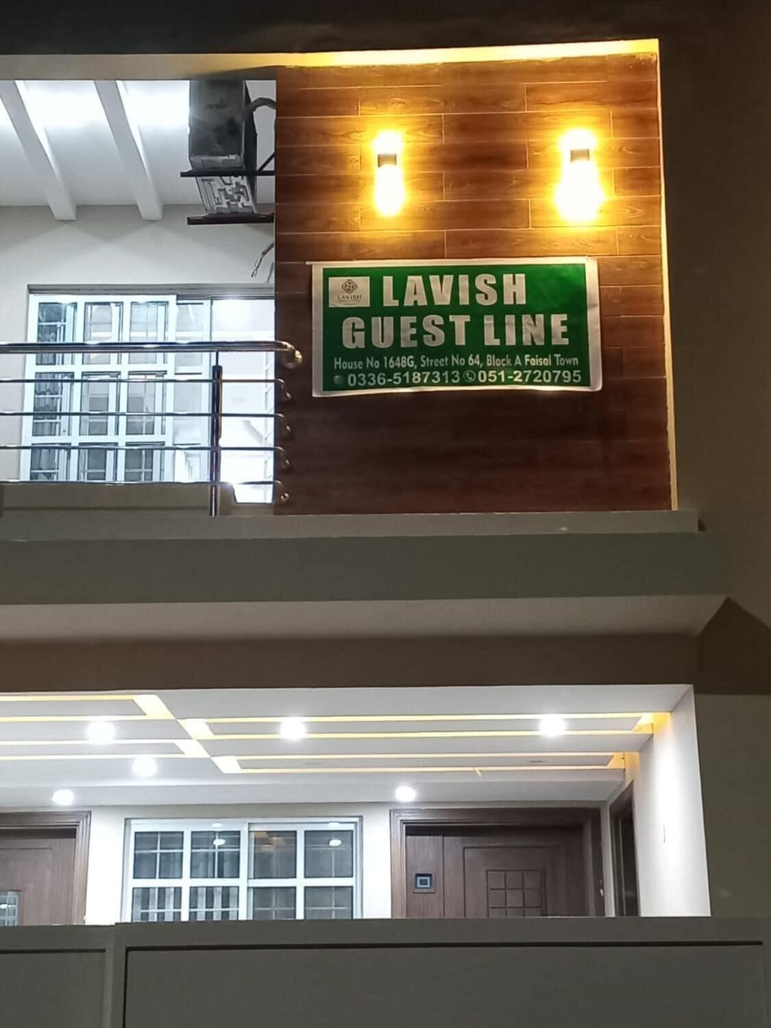 Vista Exterior Lavish Guest Line