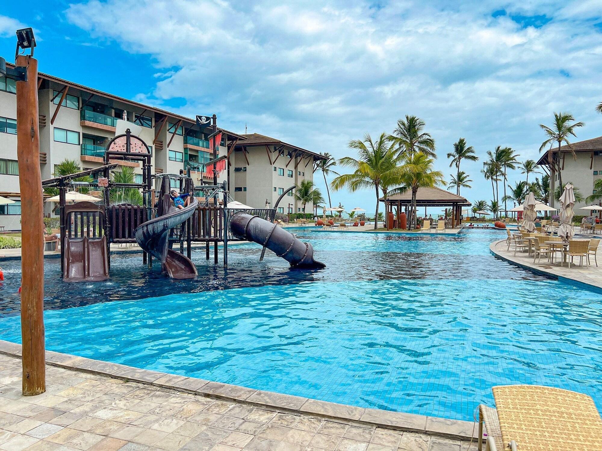 Vista Piscina La Fleur Polinésia Residence & Resort