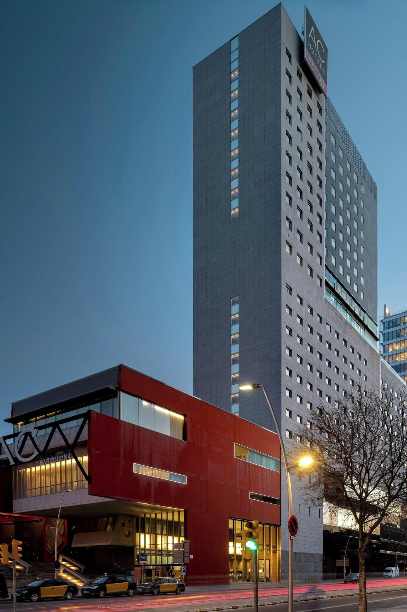 Vista Exterior AC Hotel Barcelona Fórum by Marriott
