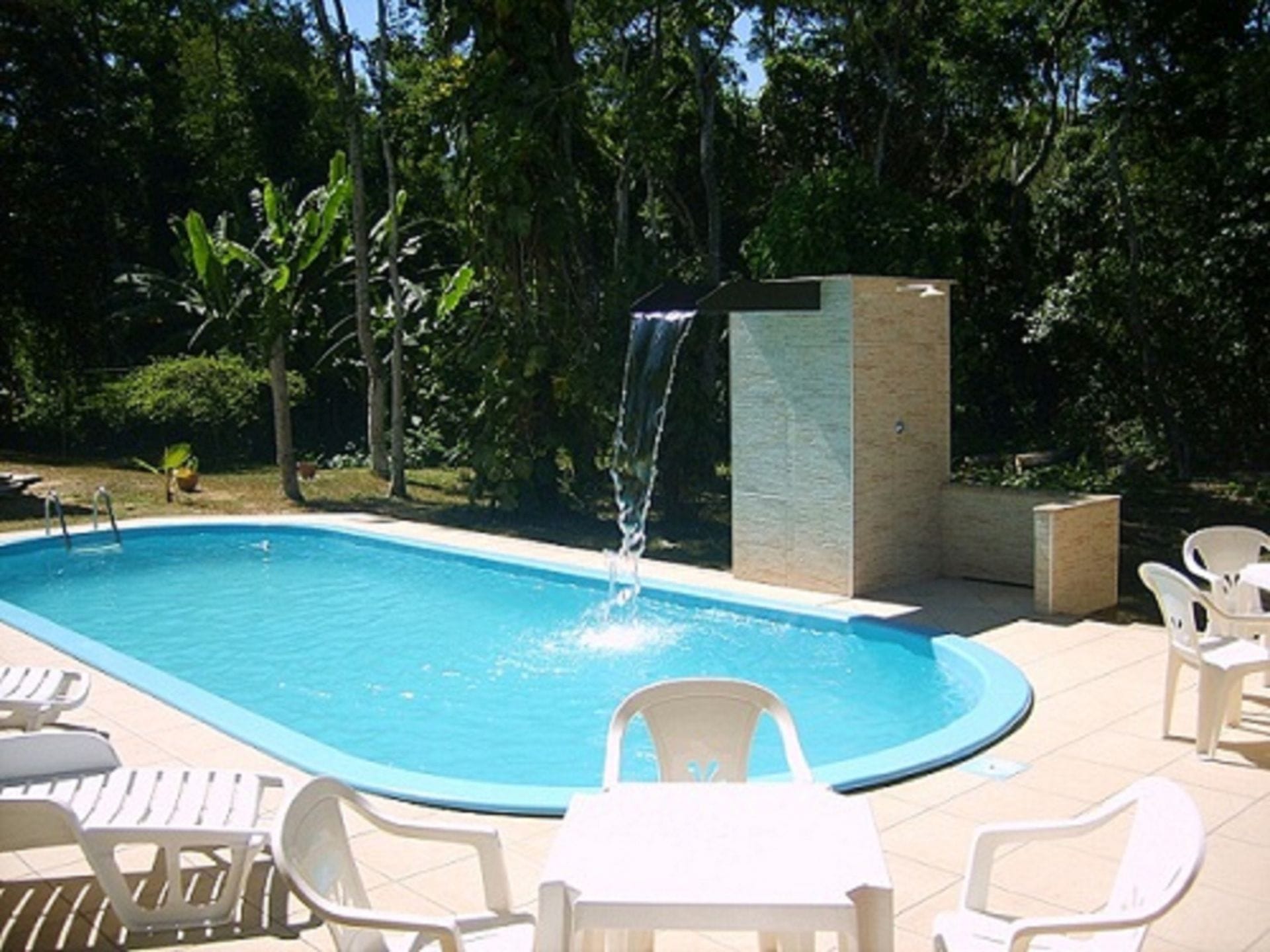 Vista Piscina Pousada Sitio Santa Anna