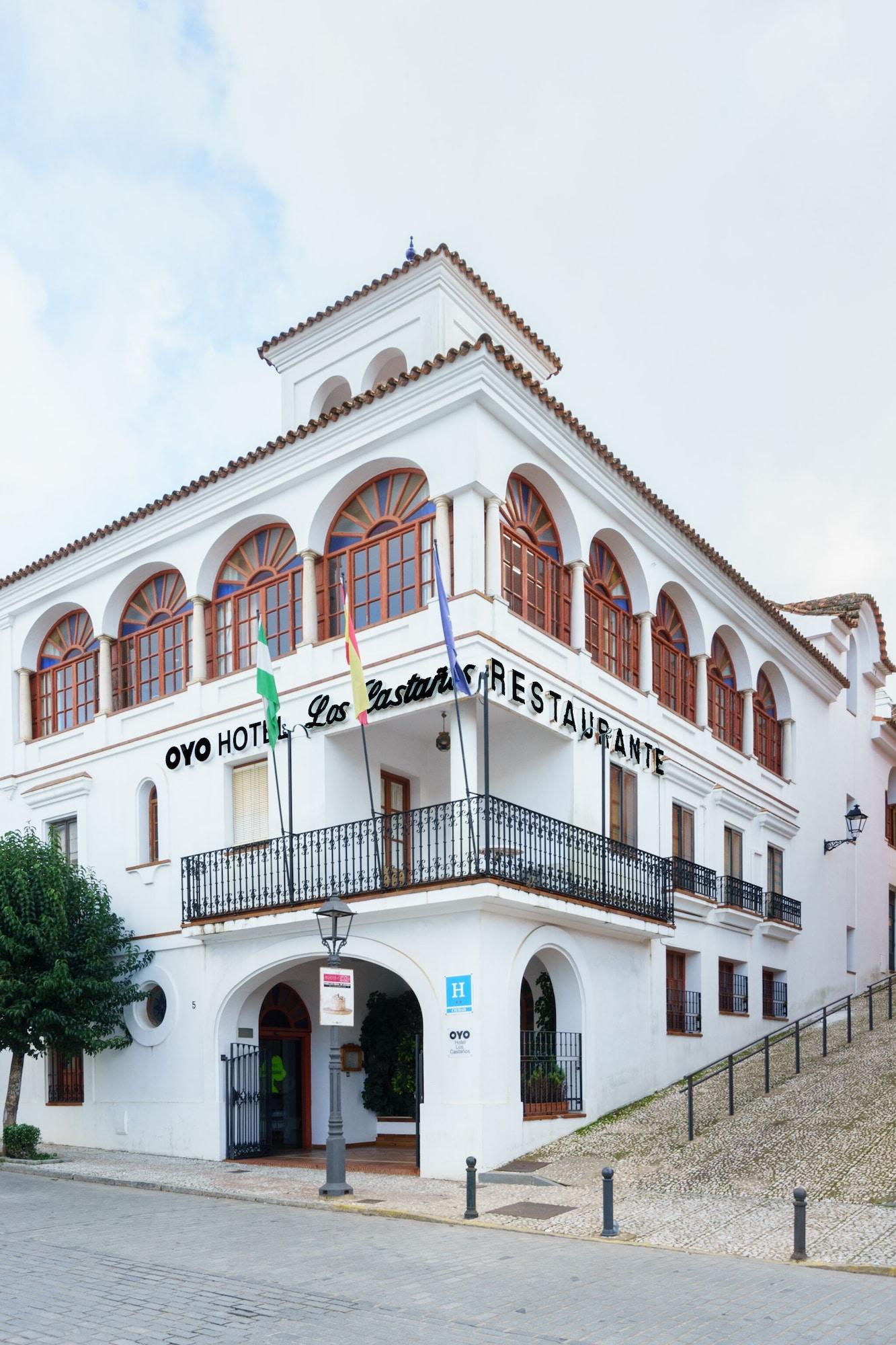 Vista Exterior Hotel Los Castaños
