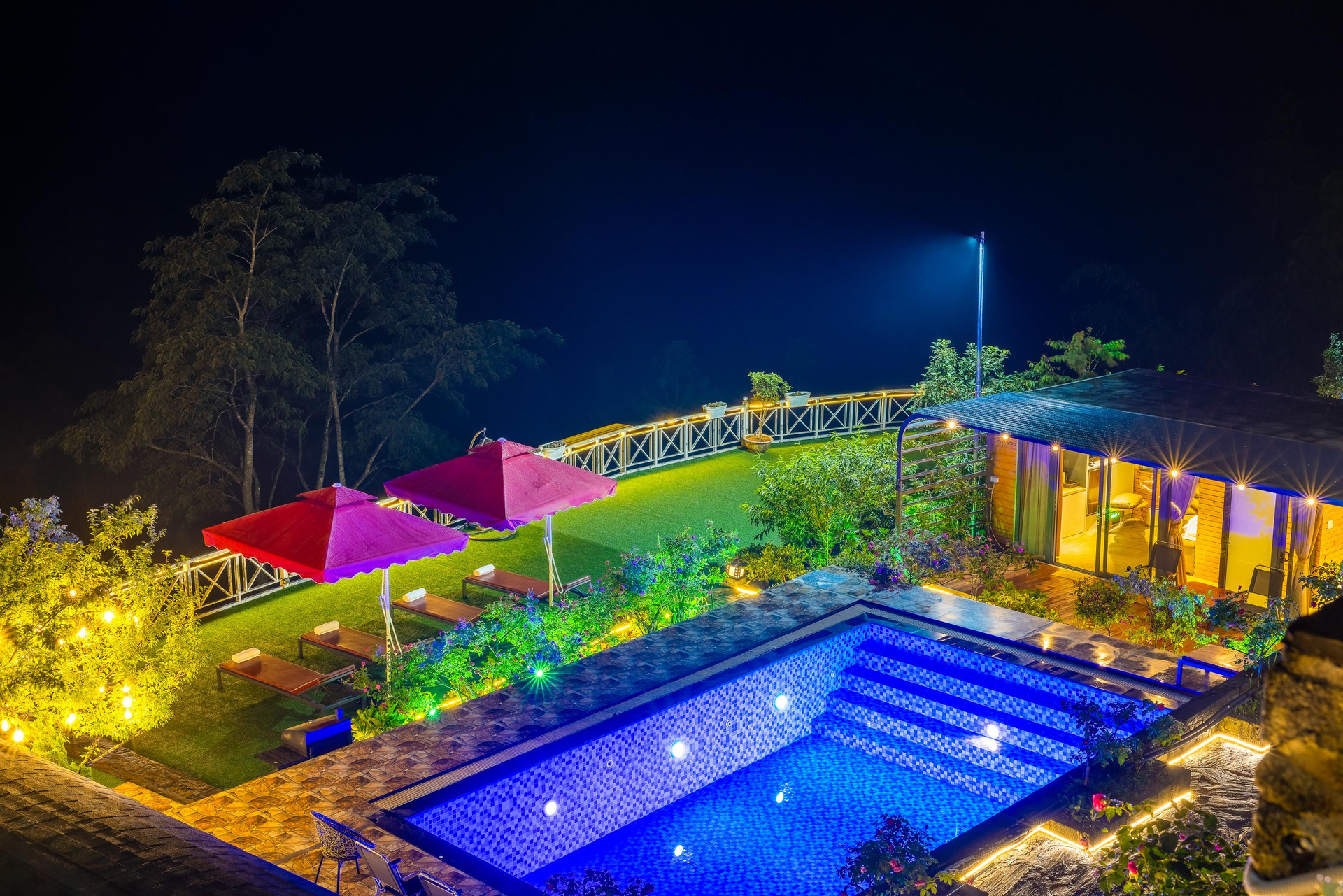 Instalaciones Recreativas Sapa J&k Homestay And Swimming Pool
