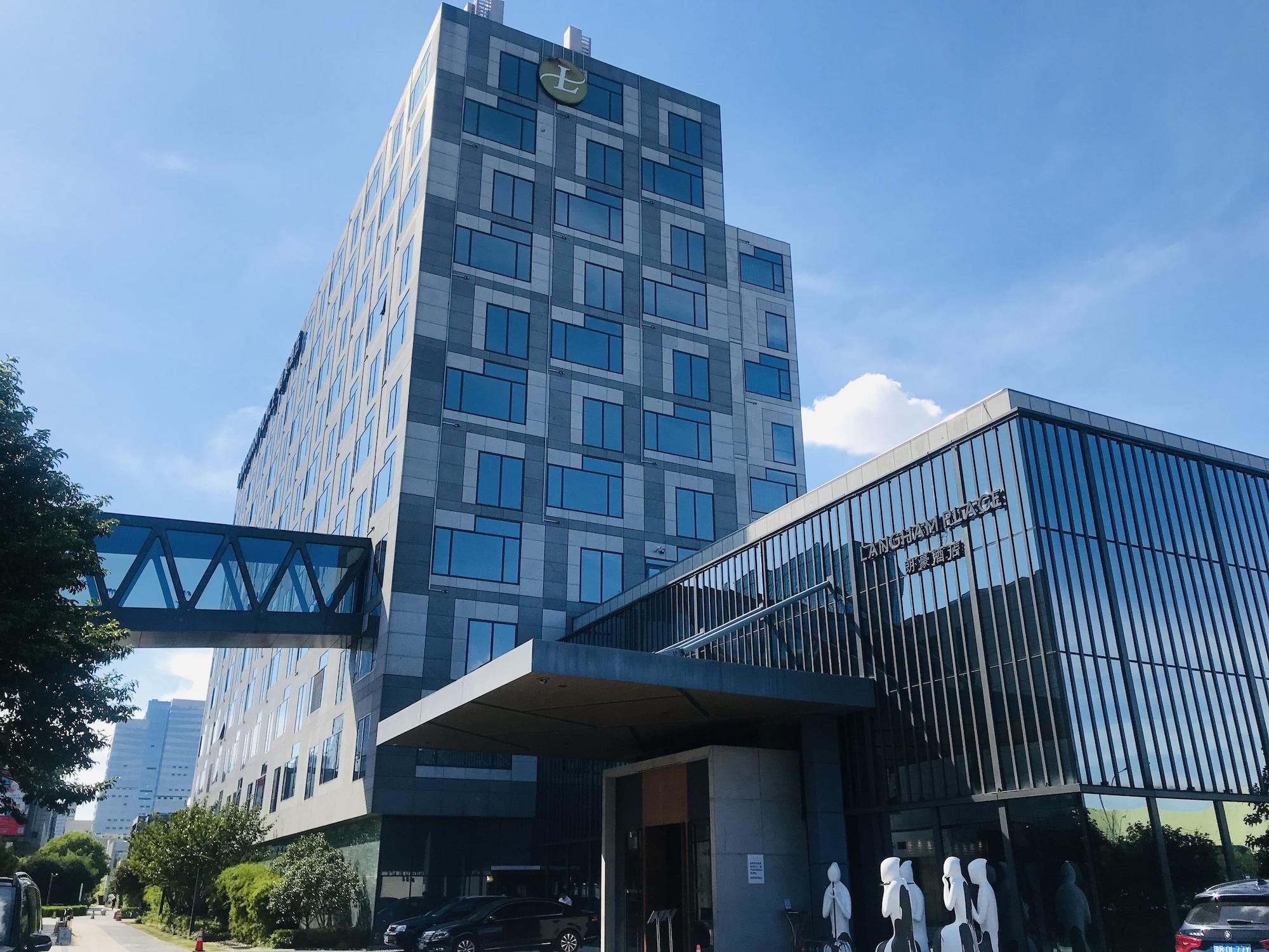 Vista Exterior Langham Place Ningbo