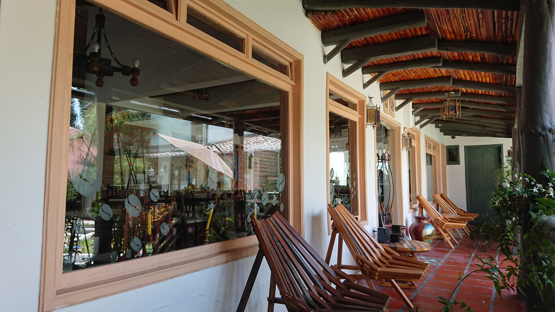 Vista Lobby Hosteria Villa Mimi