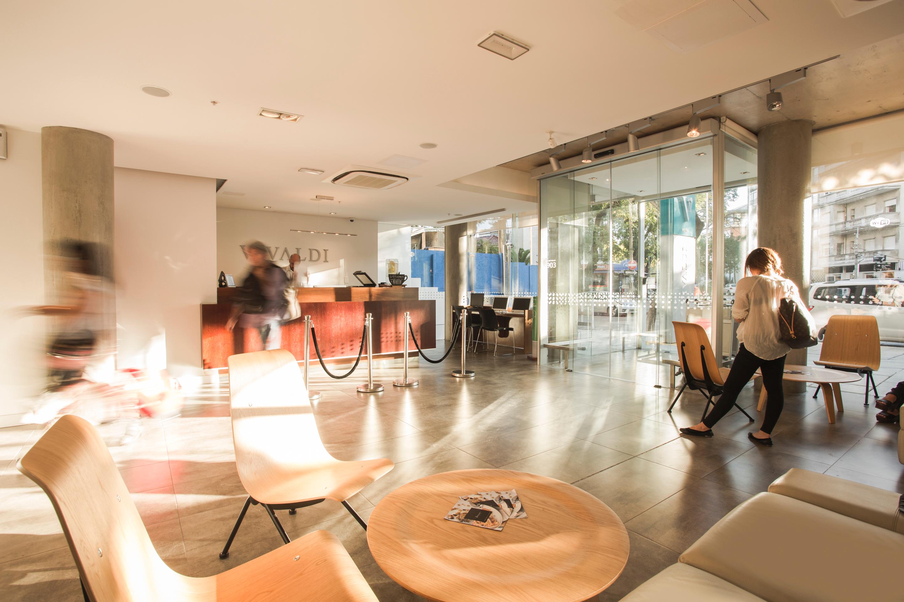 Vista Lobby Vivaldi Hotel Loft Punta Carretas
