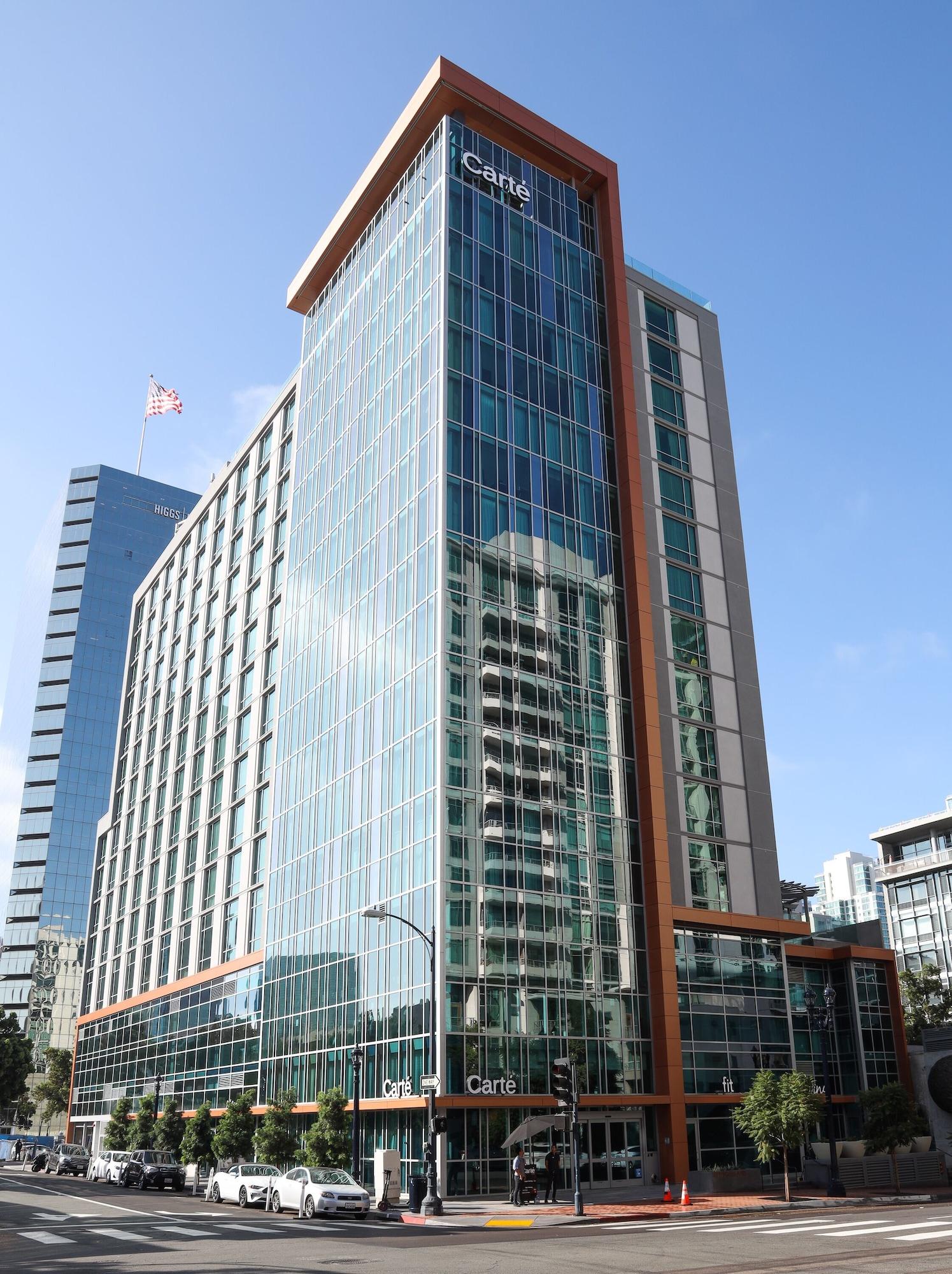 Vista Exterior Carte Hotel San Diego Downtown, Curio Collection by Hilton