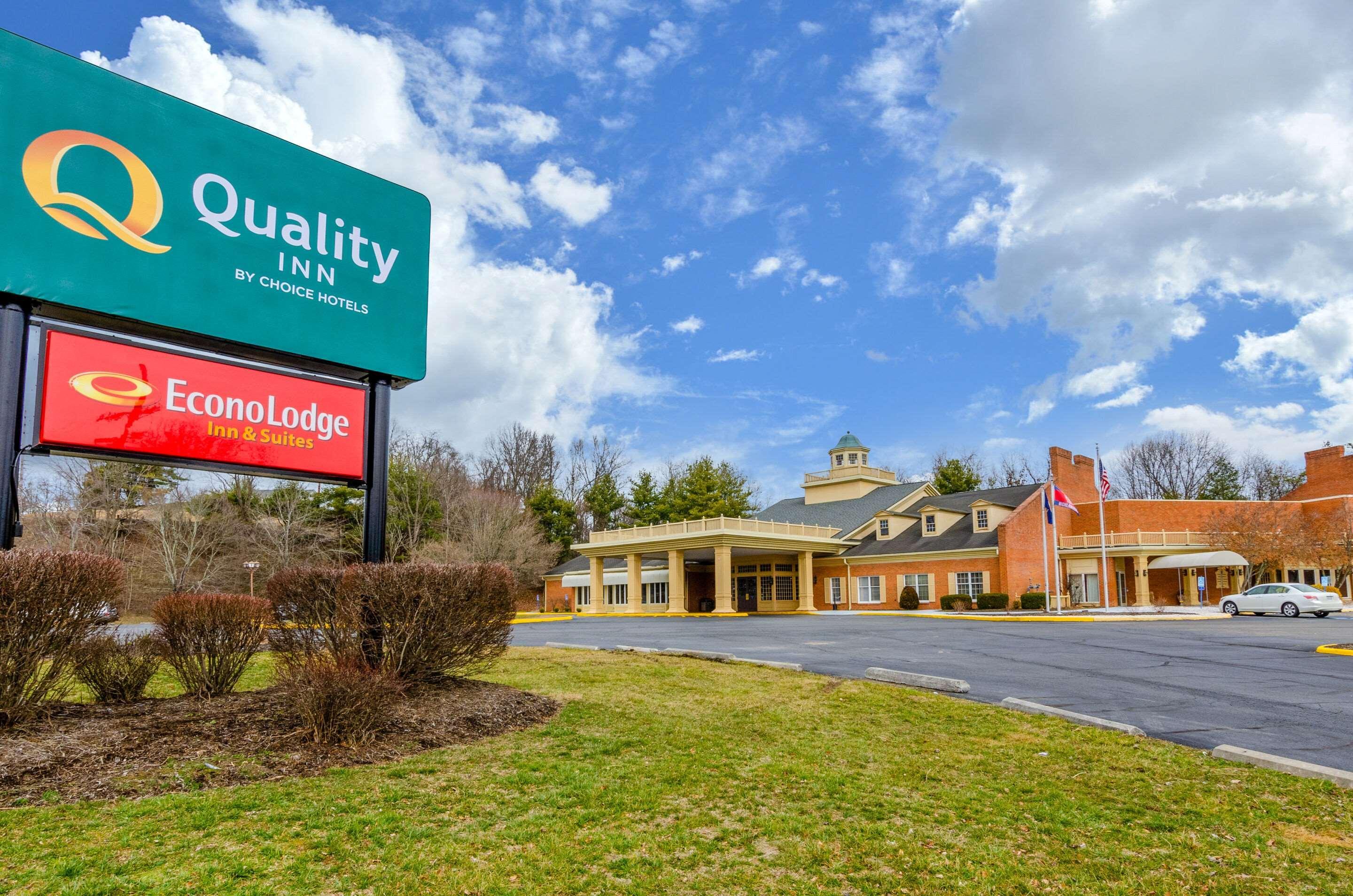 Vista Exterior Quality Inn Radford-West Blacksburg I-81