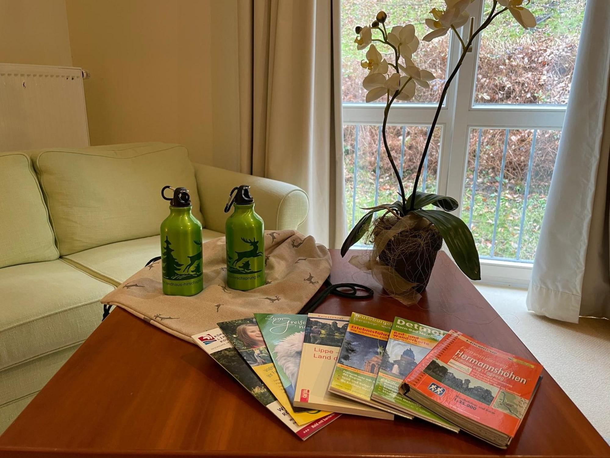 Comodidades del Alojamiento Landhaus Hirschsprung
