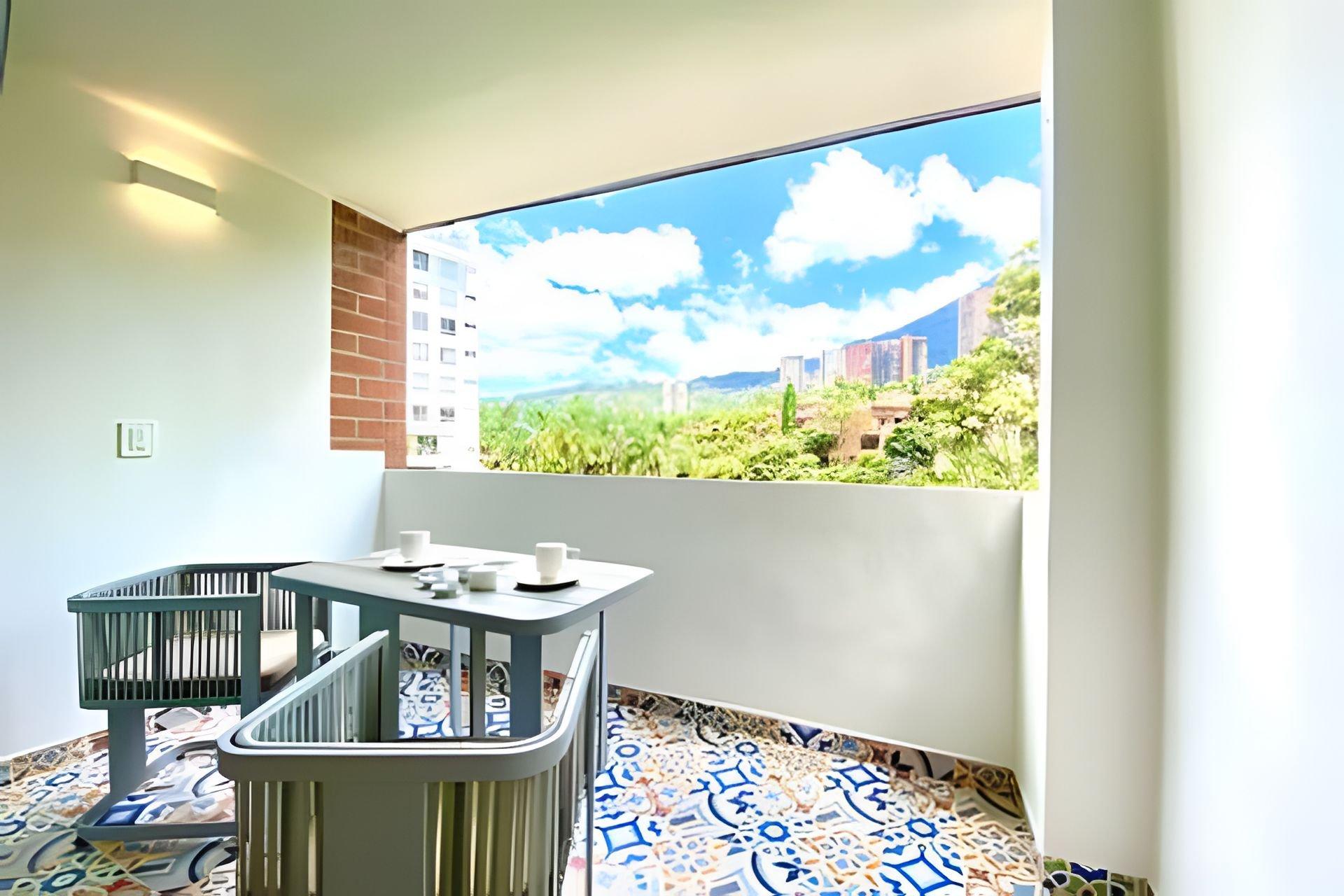 Vista Exterior Lujoso Apartamento Medellín J903