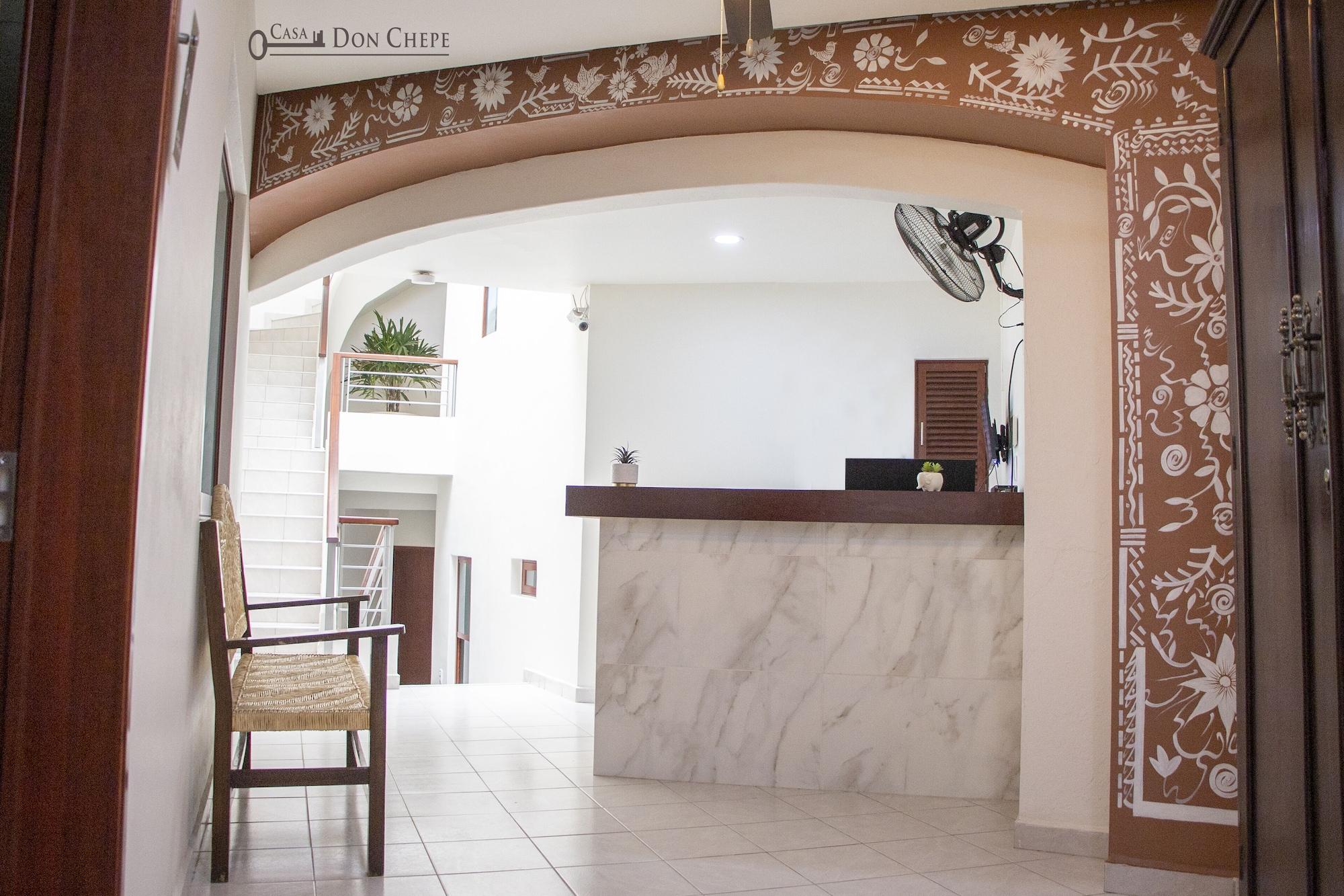 Vista Lobby Hotel Casa Don Chepe Pinotepa