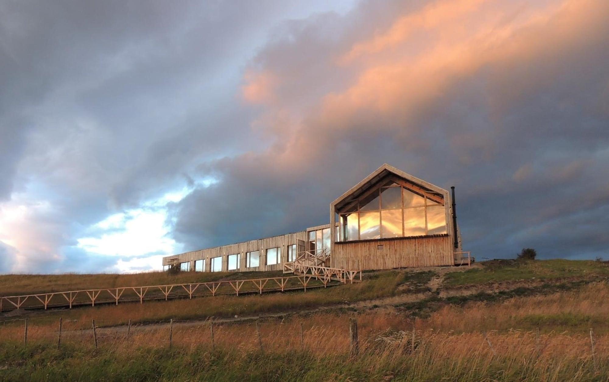 Vista Exterior Hotel Simple Patagonia
