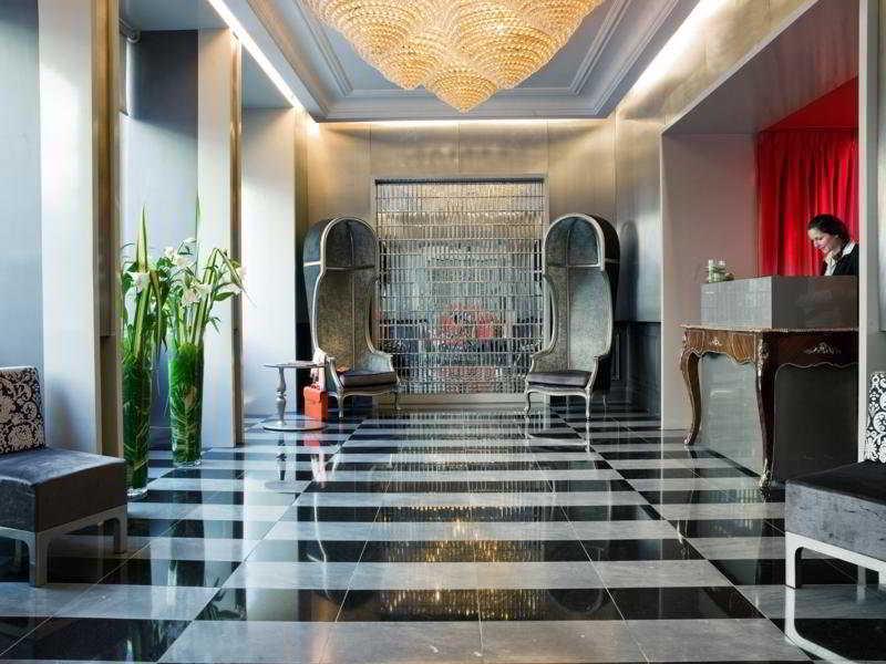 Vista Lobby Hotel Lumen Paris Louvre