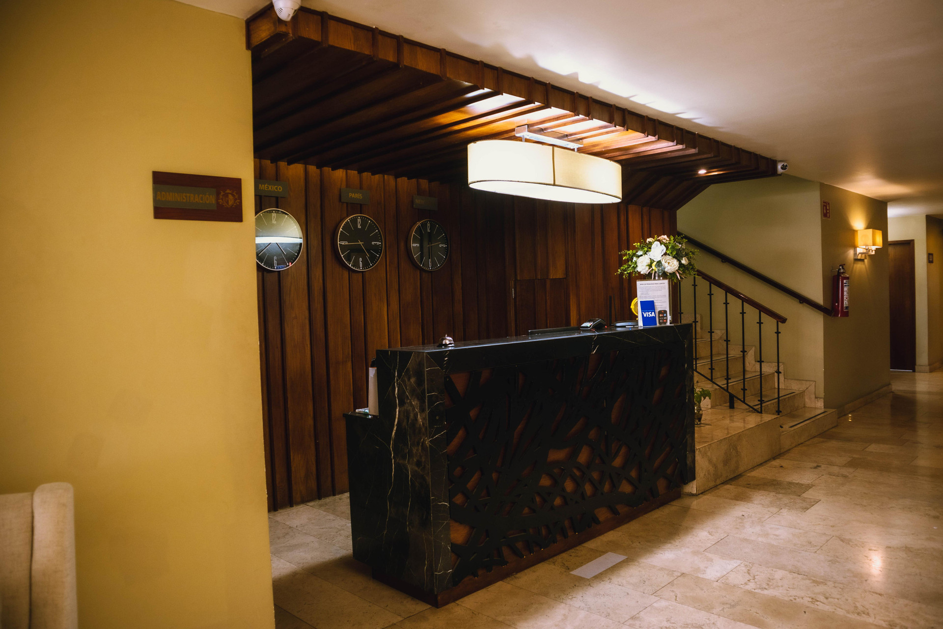 Vista Lobby Hotel Posada del Virrey Xalapa