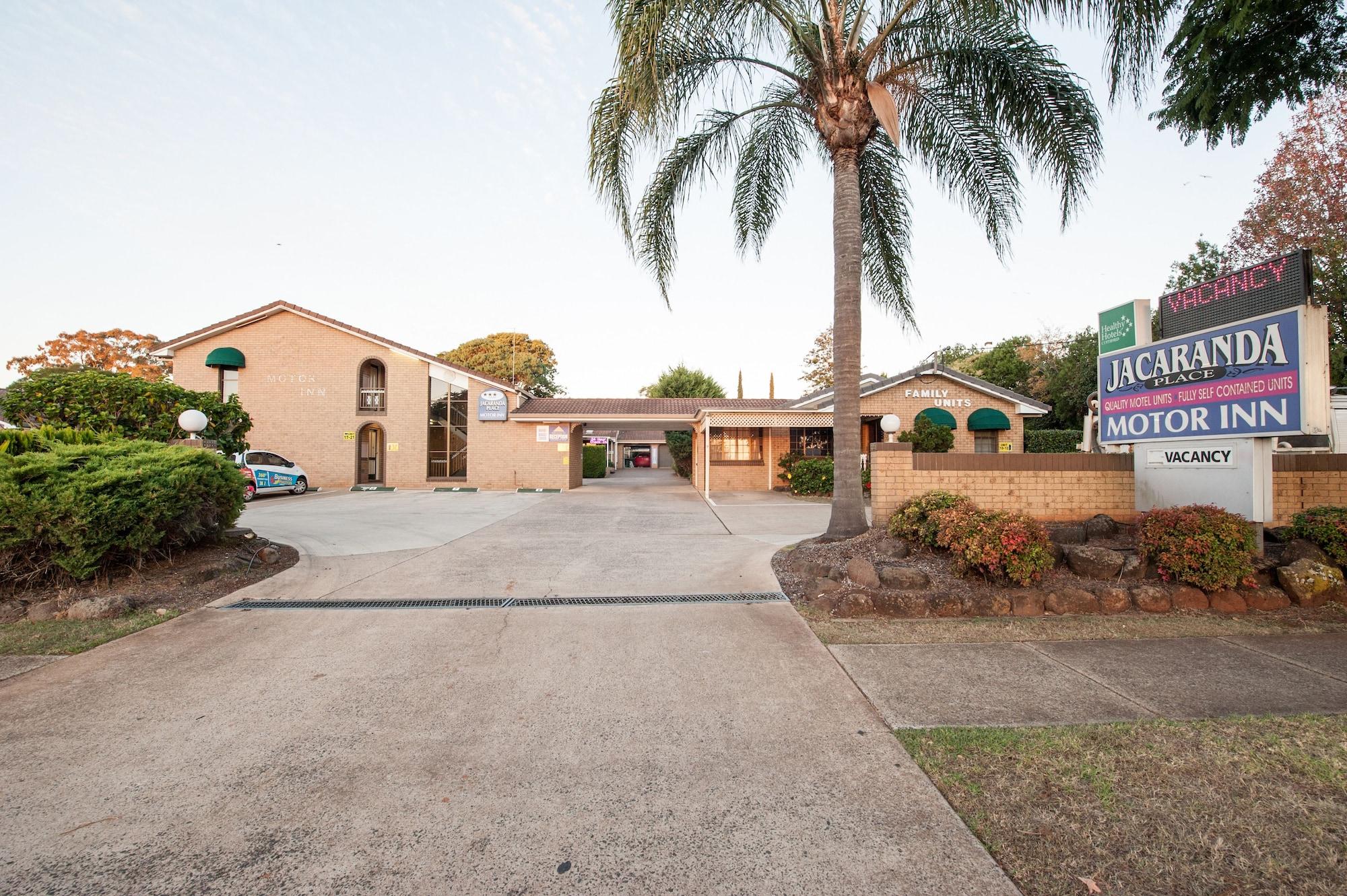 Vista Exterior Jacaranda Place Motor Inn