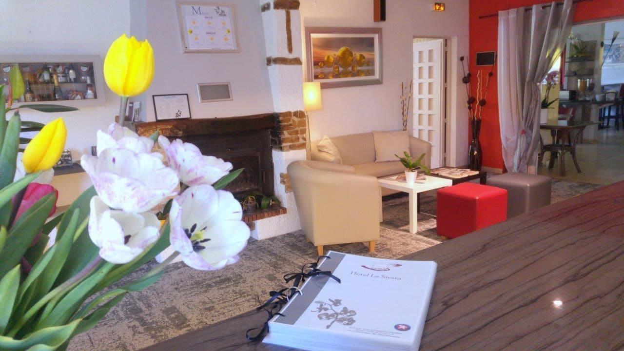 Vista Lobby The Originals City, Hôtel La Siesta