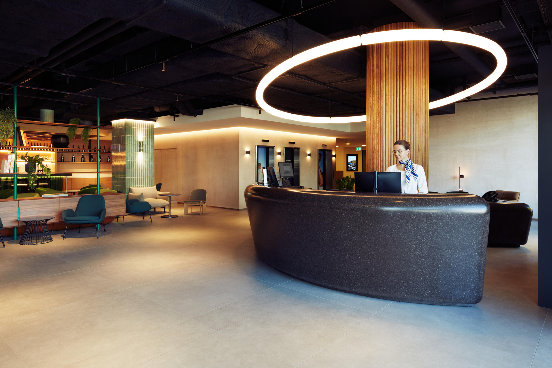 Vista Lobby Novotel Zurich Airport Messe