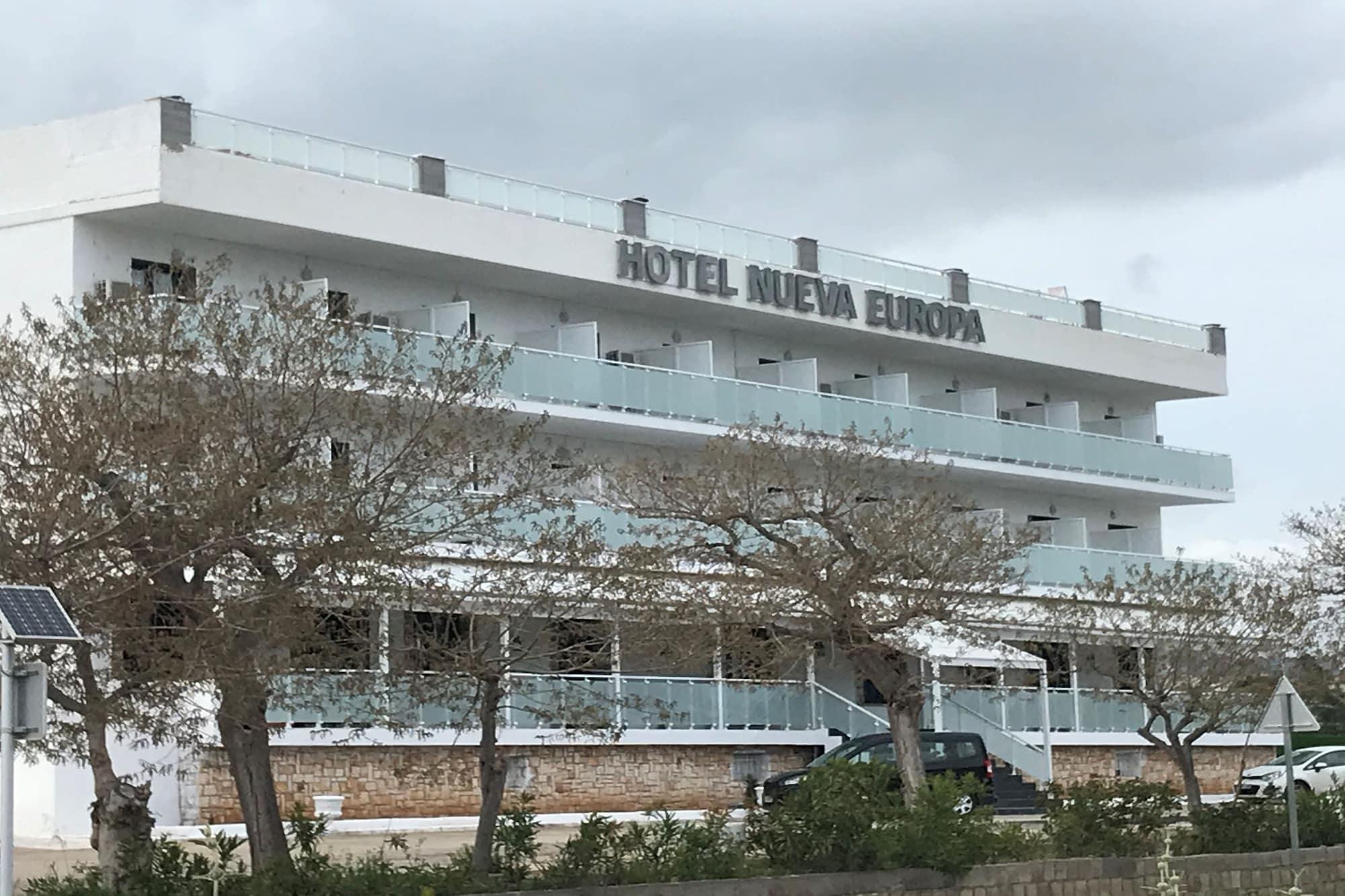 Vista Exterior Hotel Nueva Europa