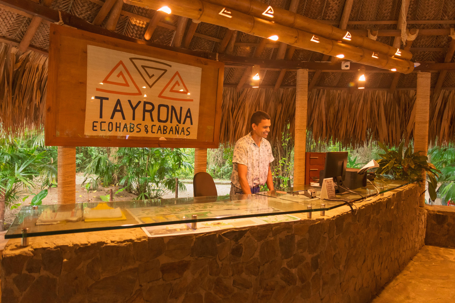 Vista Lobby Ecohabs Tequendama Parque Tayrona