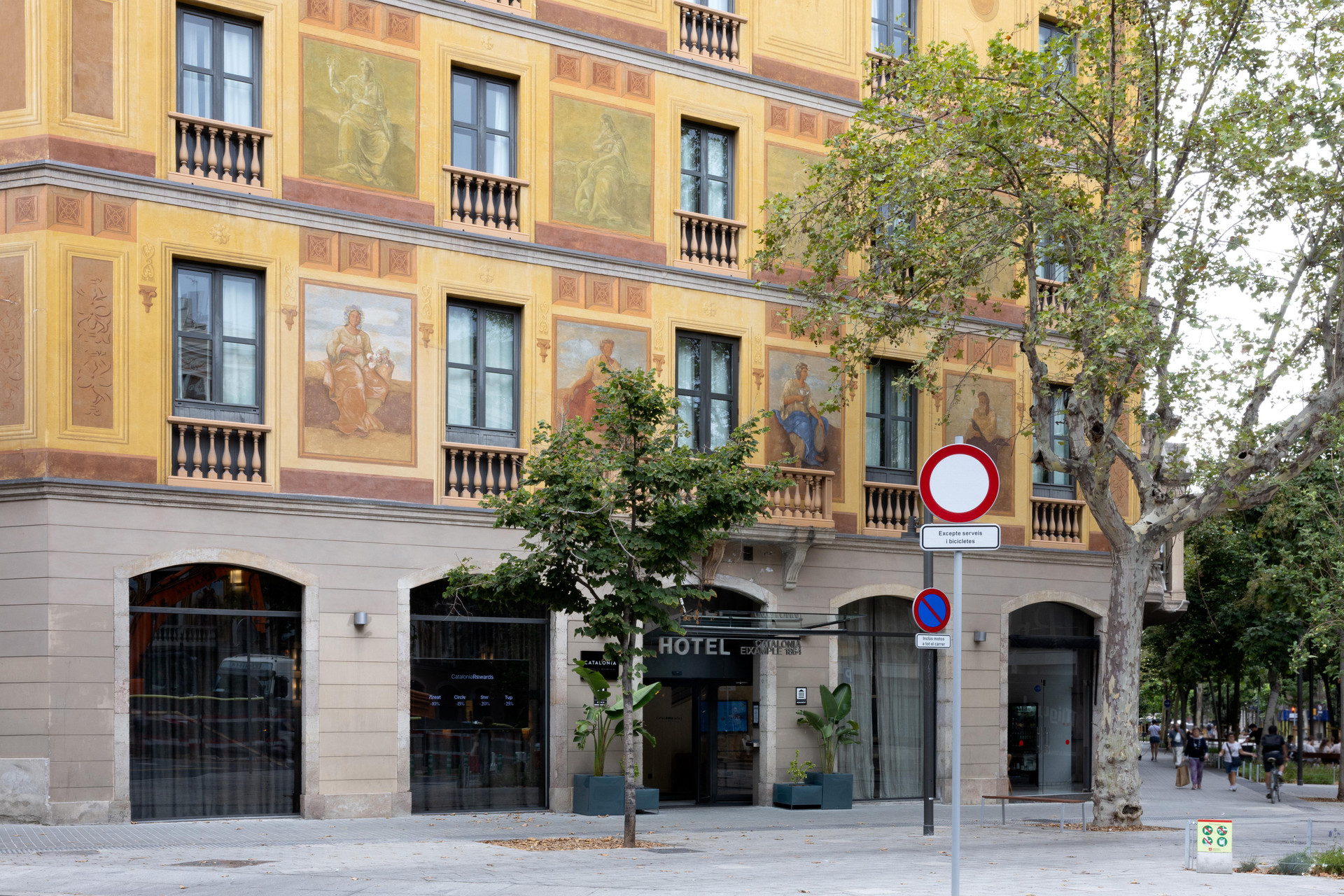 Vista Exterior Catalonia Eixample 1864