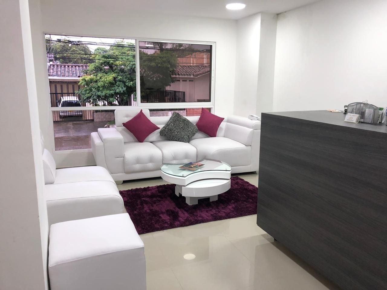 Vista Lobby Apartasuites La Flora