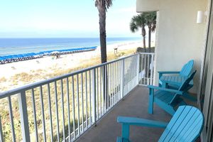 Renta Vacacional - Beautiful Beachfront 2nd Floor Condo w/ Direct Gulf Views Panama City Beach, FL