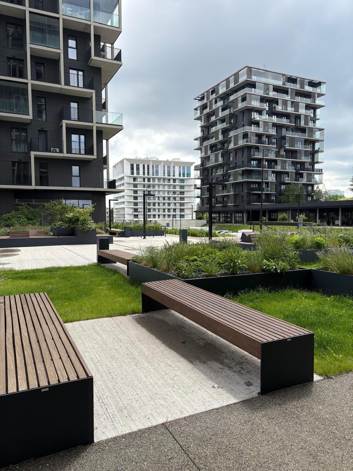 Vista Exterior Trevi Apartments Katowice