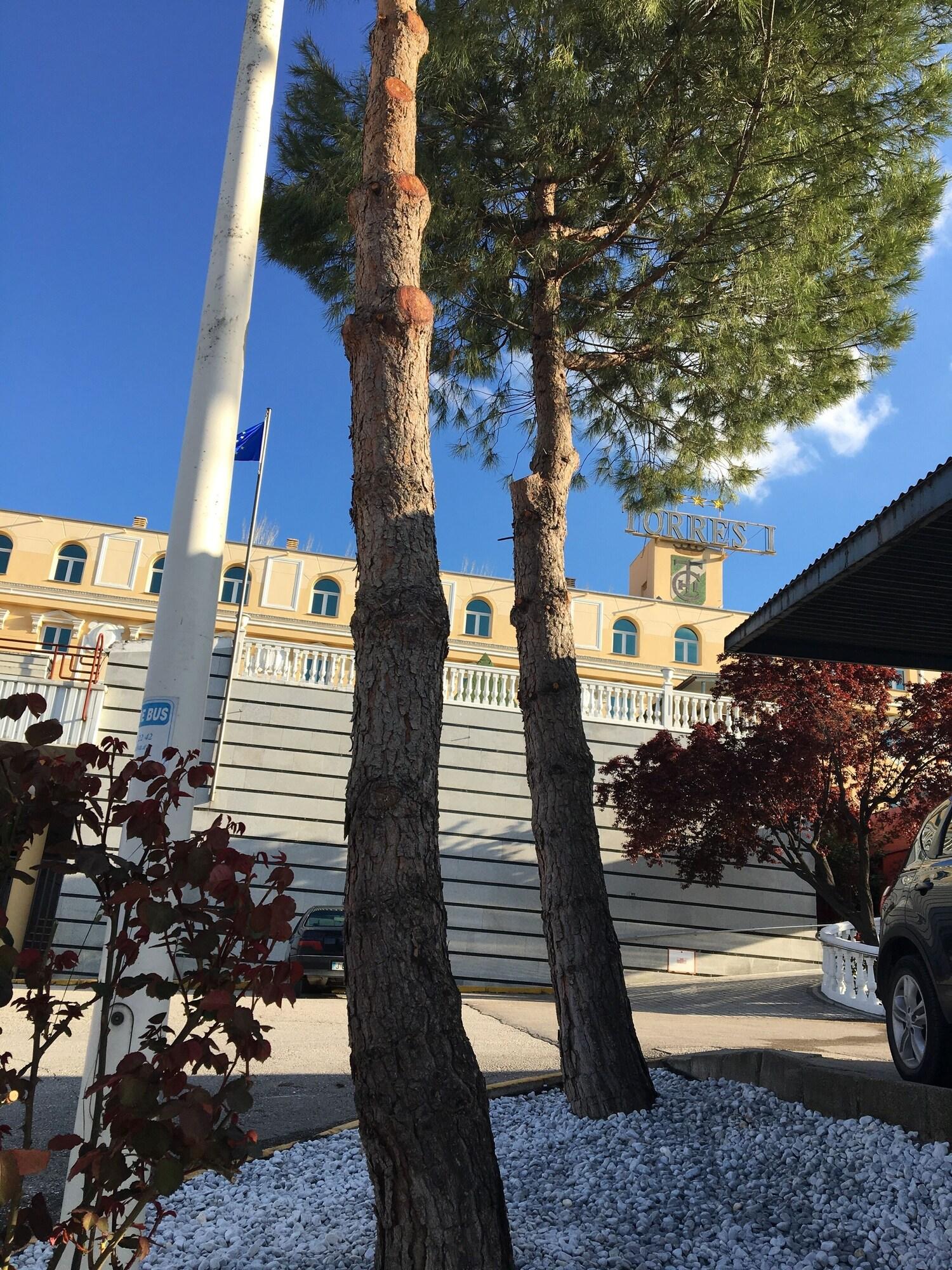 Vista Exterior Hotel Torres I