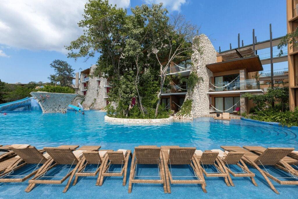 Vista Piscina Garden Suite at Xcaret All Fun Inclusive "All Inclusive".