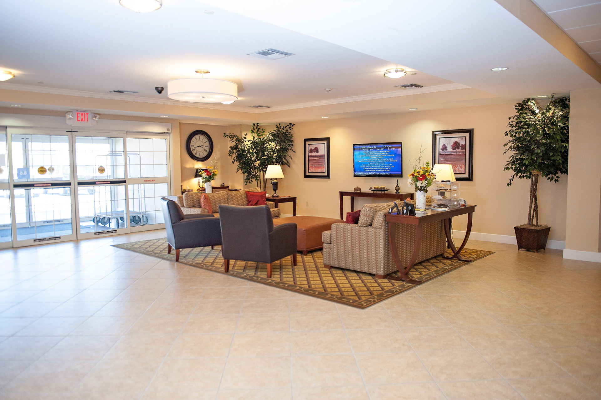 Vista Lobby Extended Stay America Suites Lawton Fort Sill