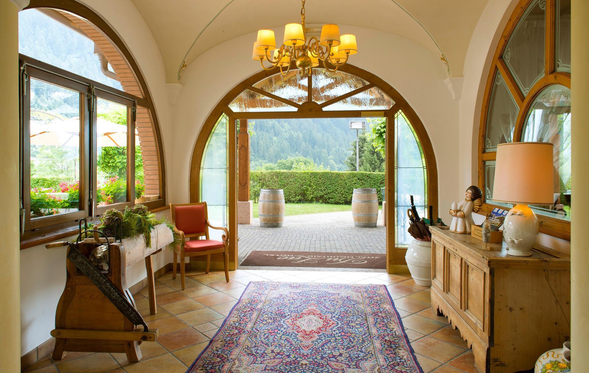 Vista Lobby Du Lac Vital Mountain Hotel