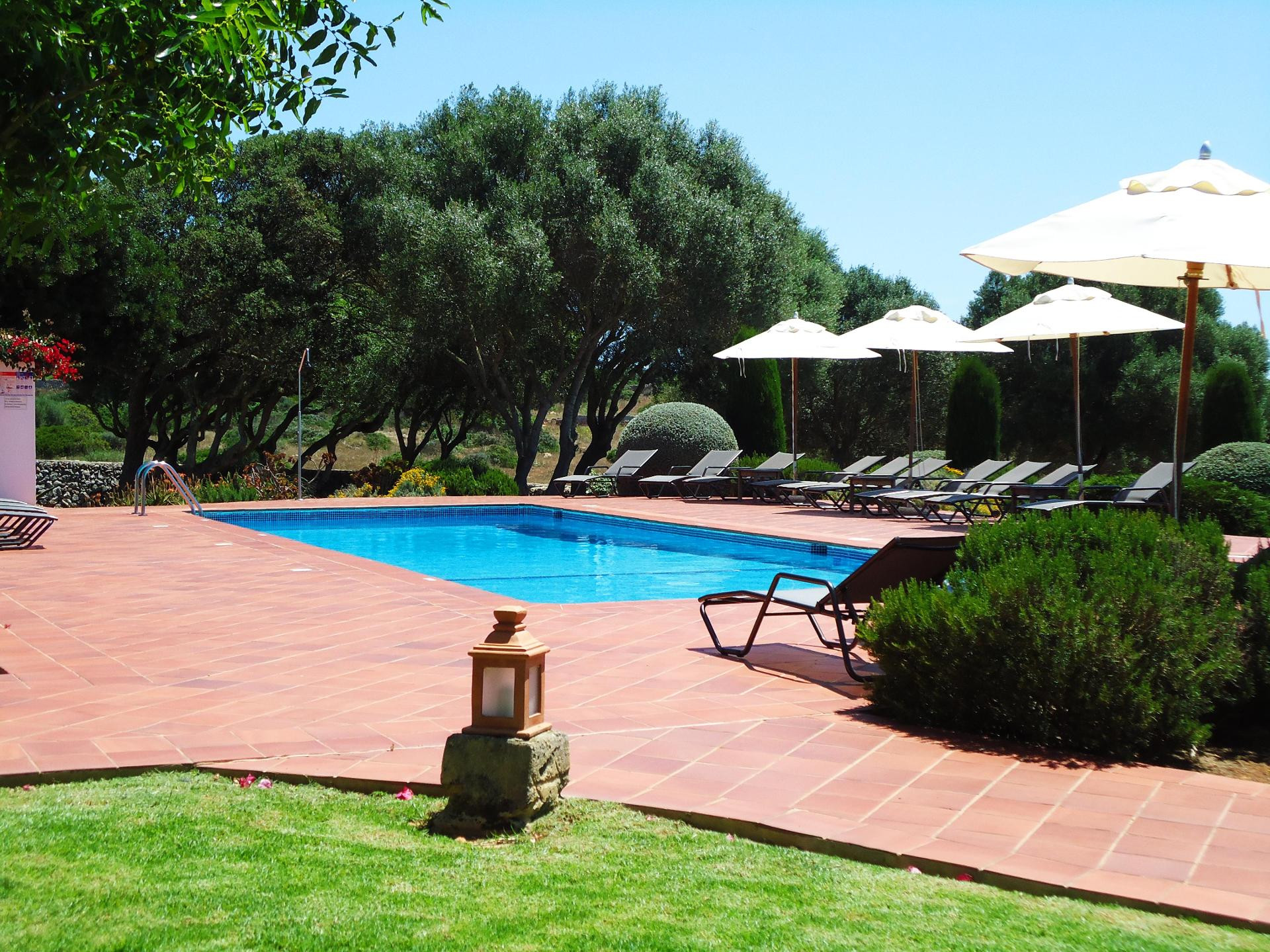 Vista Piscina Hotel Rural Morvedra Nou