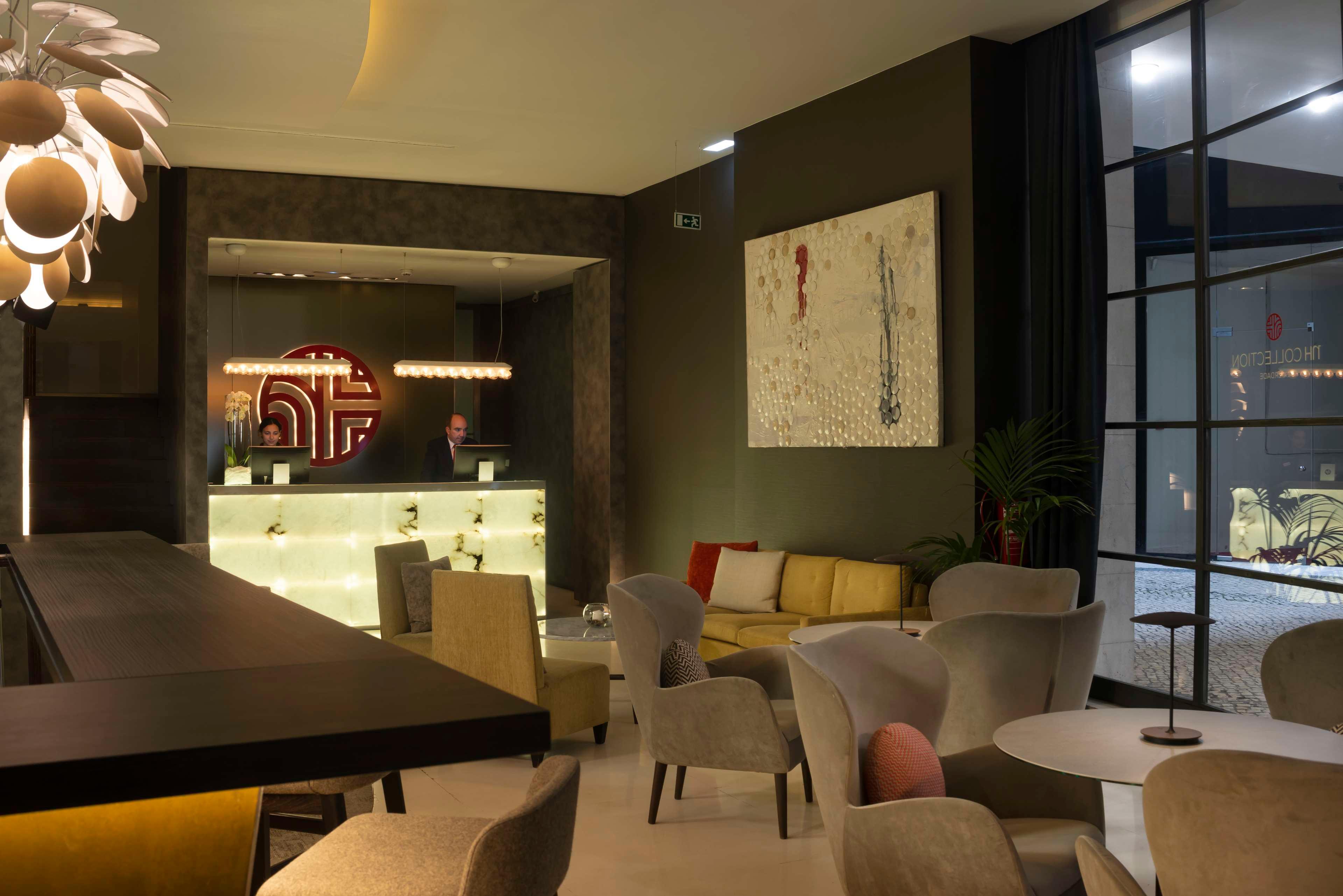 Vista Lobby NH Collection Lisboa Liberdade