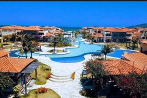 Alojamiento - BUZIOS Beach RESORT - Bangalô Vista Mar, ar condicionado, piscina borda infinita, jacuzzi, estacionamento GRATUITO, WI FI, Frigobar, lazer e recreação inclusos