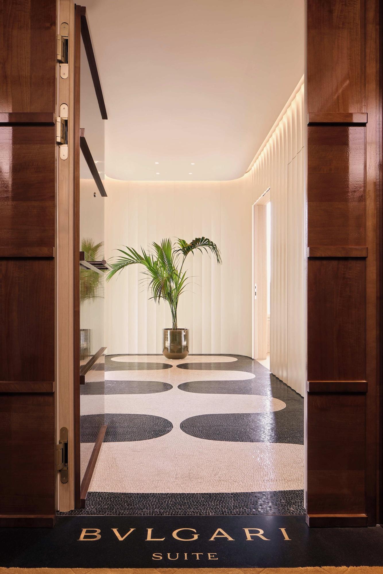 Vista Lobby Bvlgari Hotel Roma