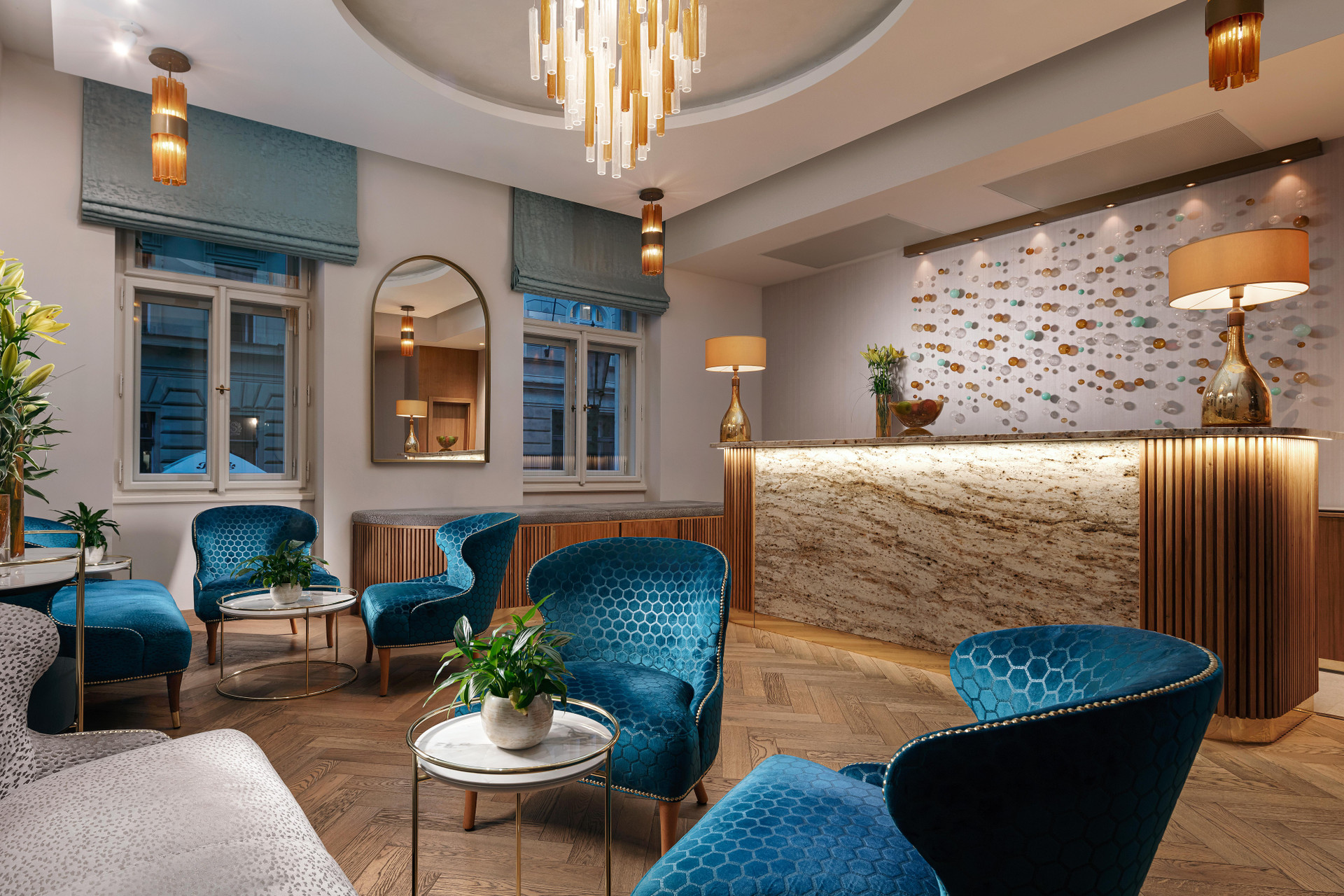 Vista Lobby Allure Hotel & Residence Prague