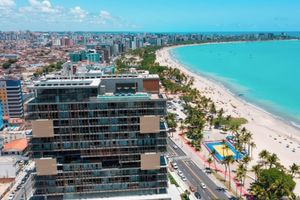 Alojamiento - Studio Beira Mar-Vista Mar-Luxo-New Time