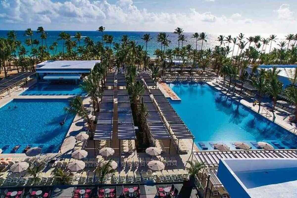 Vista Piscina Hotel Riu Bambu Punta Cana