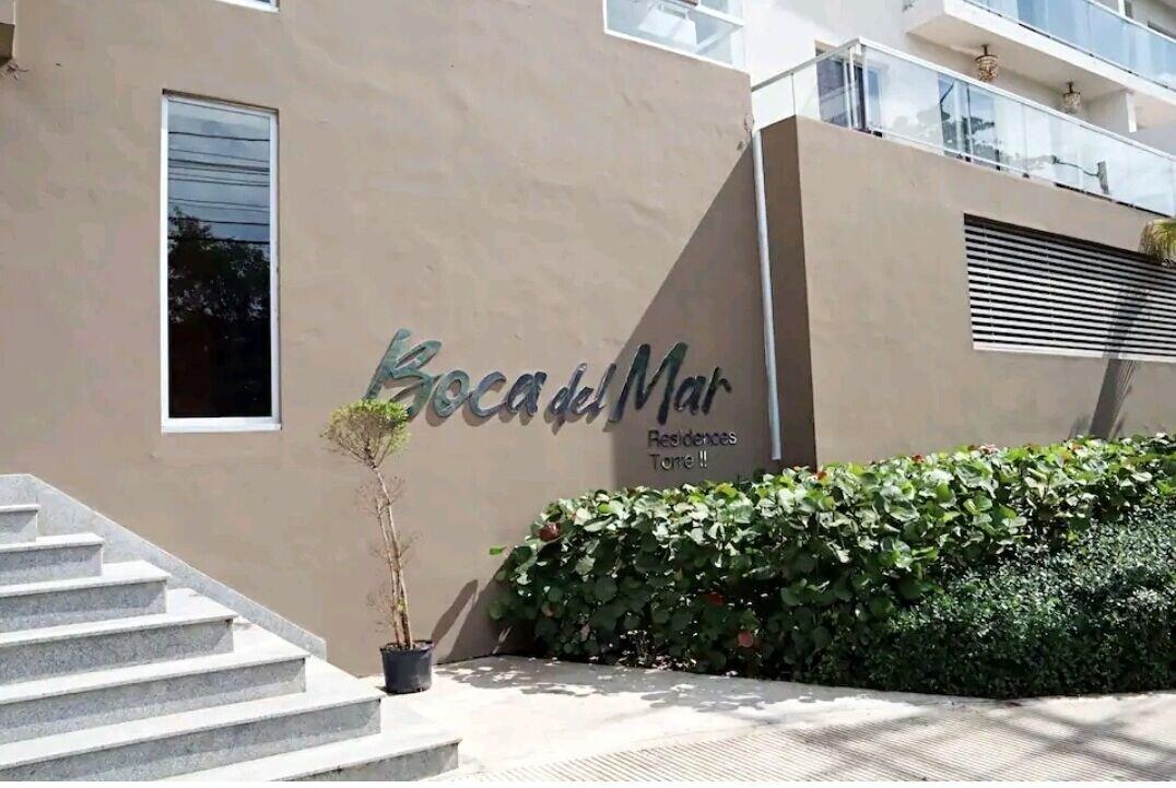 Vista Exterior Hotel boca del mar Bocachica playa