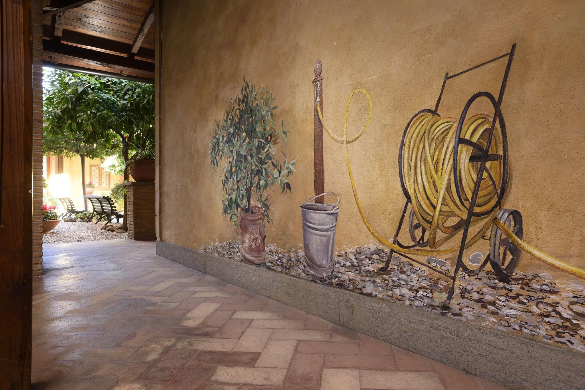 Vista Lobby Hotel Santa Maria