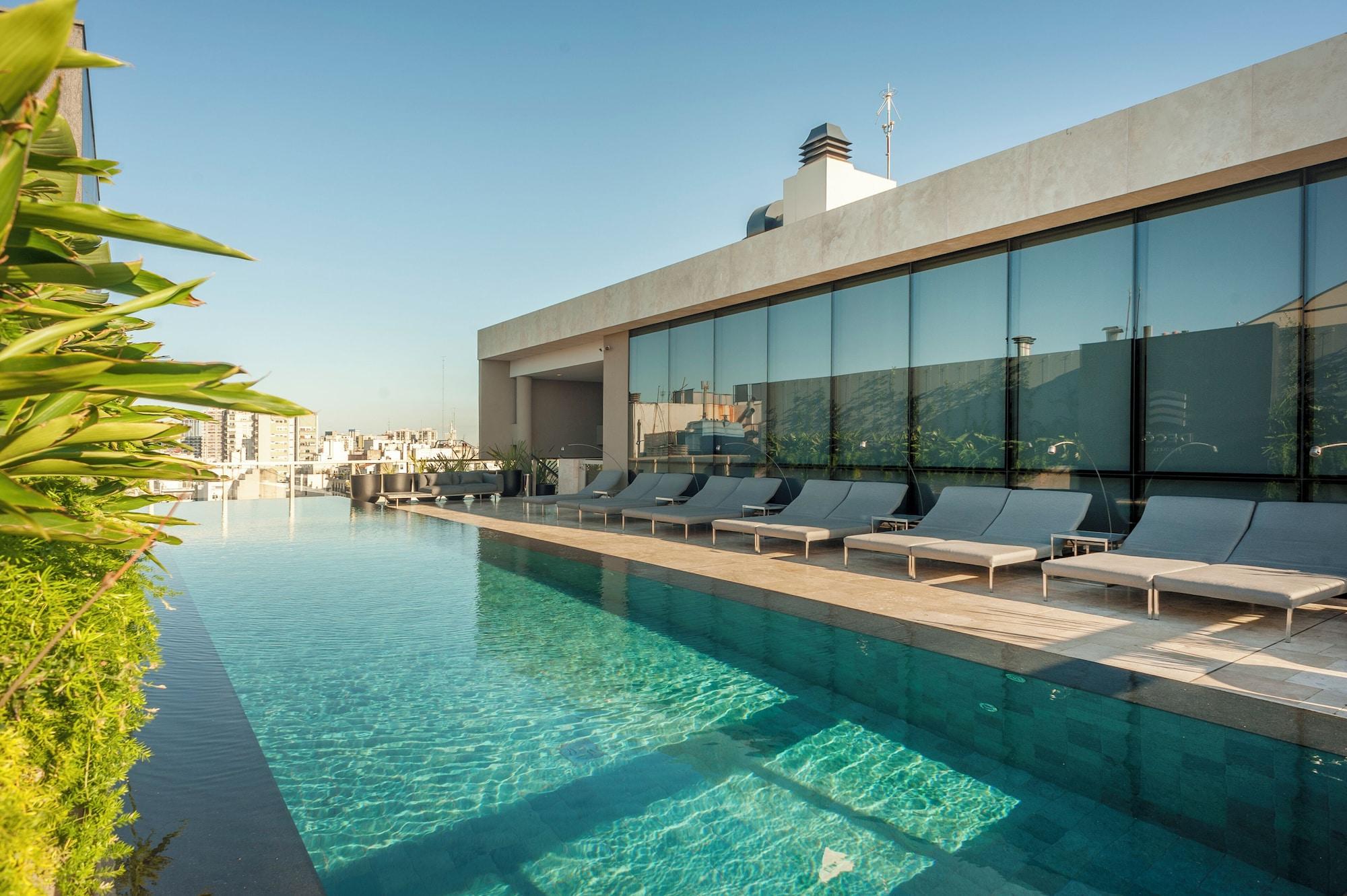 Vista Piscina Enjoy Luxury Deco Recoleta Complex D1107