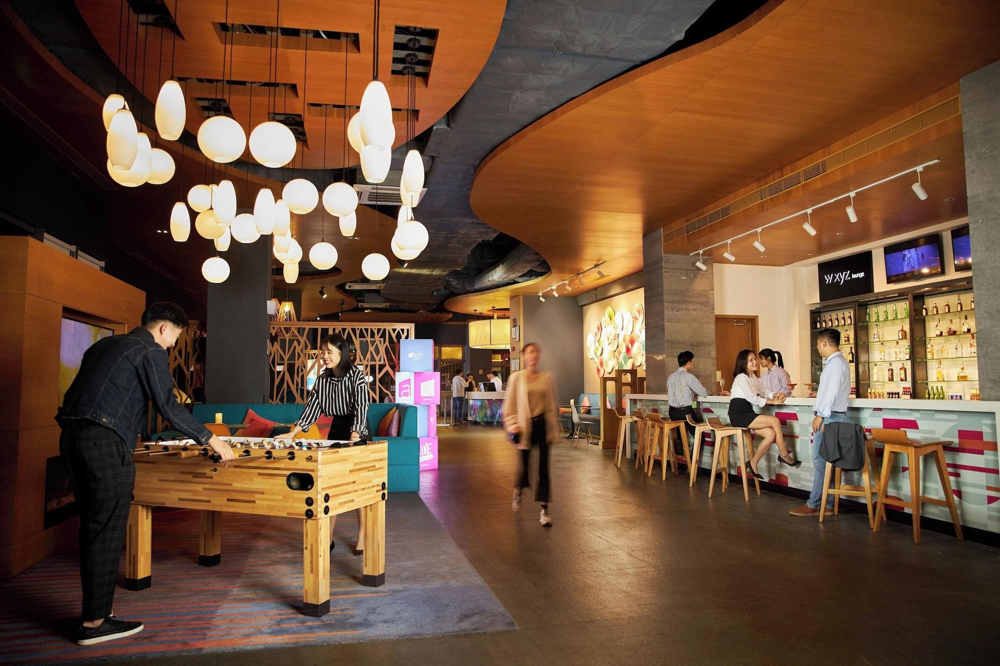 Bar/Salón Aloft Dongguan Songshan Lake