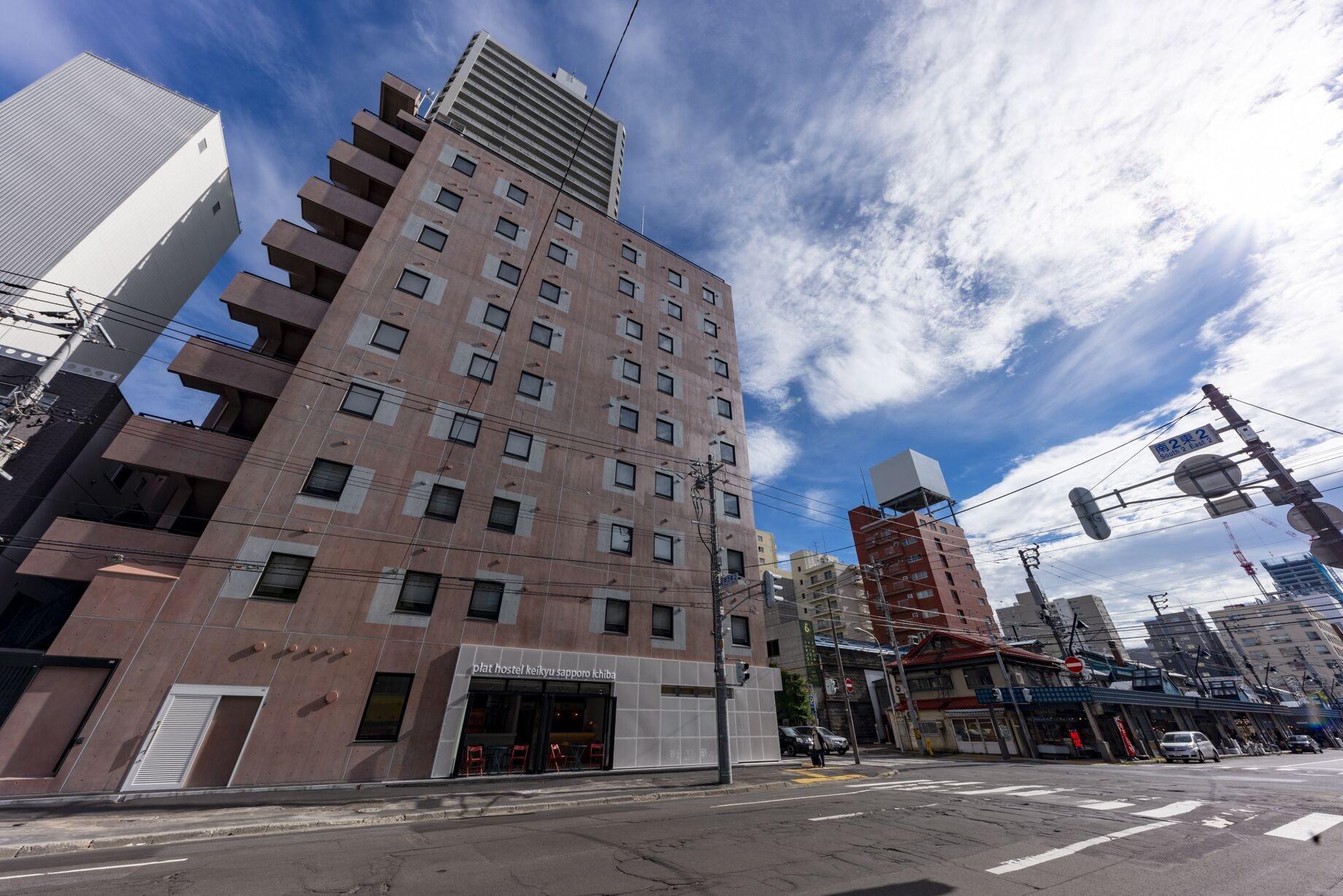 Vista Exterior plat hostel keikyu sapporo ichiba